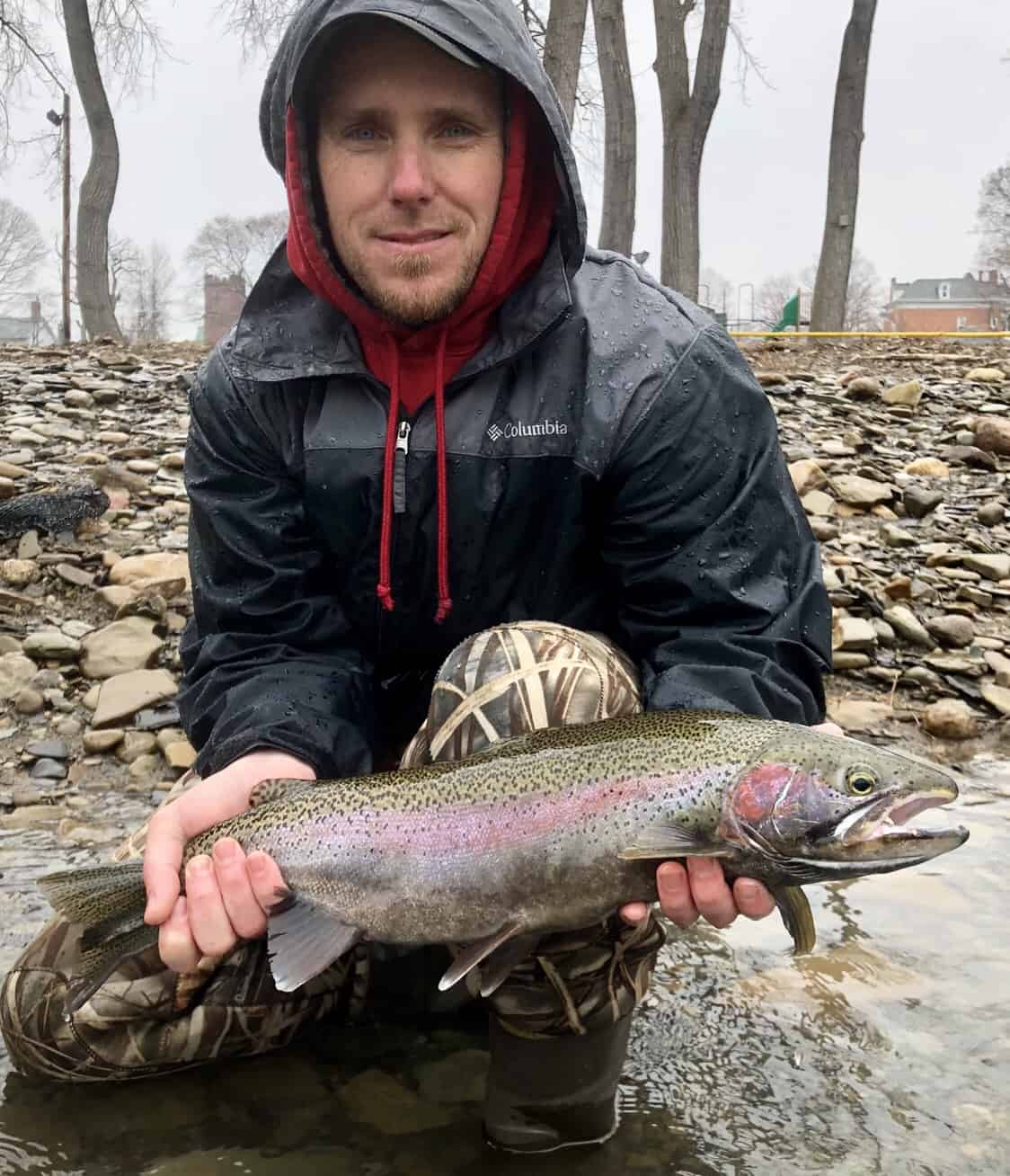 trout fishing western ny