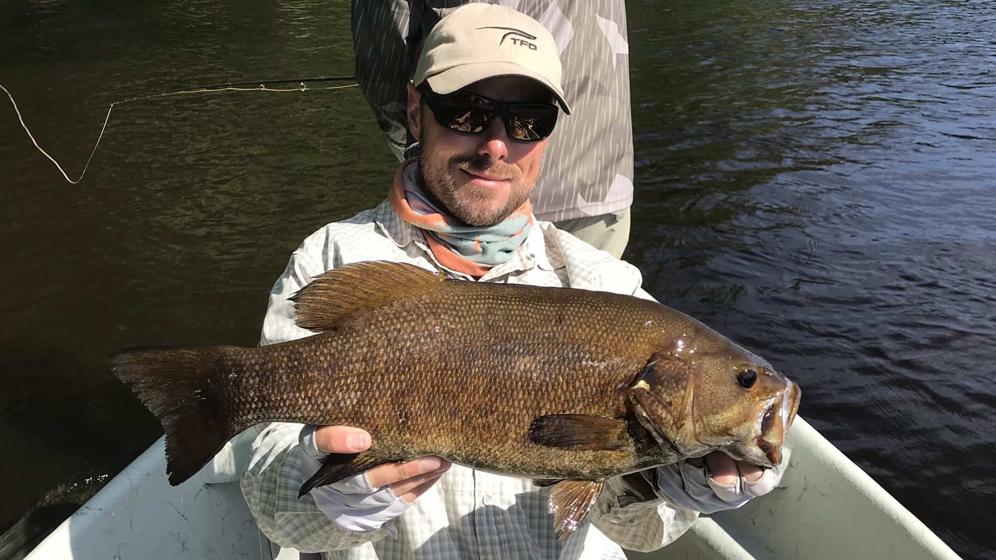 Upper Peninsula Smalljaws on the Fly - Brookdog Fishing