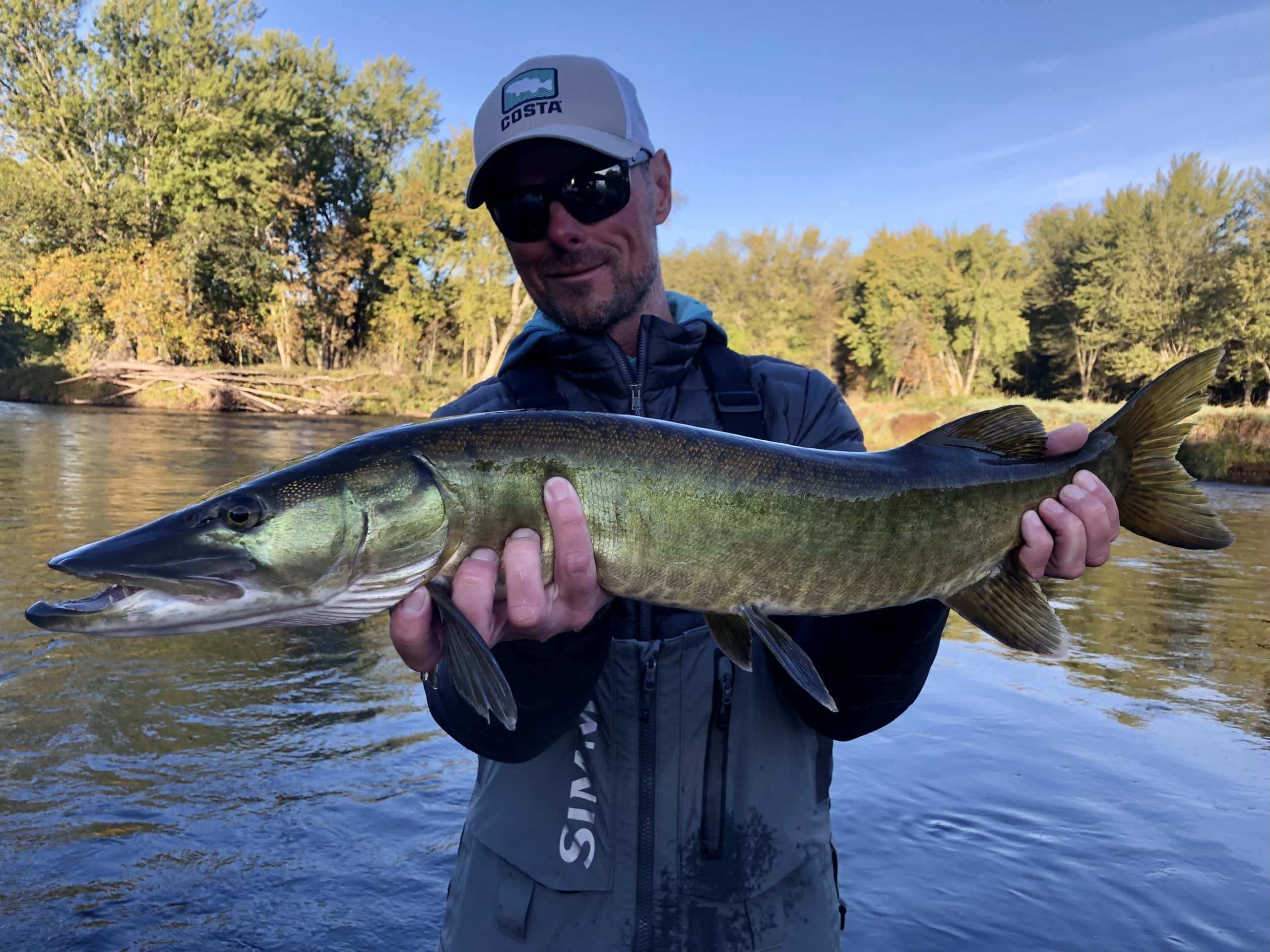 Summer Smallmouth and Musky Fishing - Far Out Fly Fishing