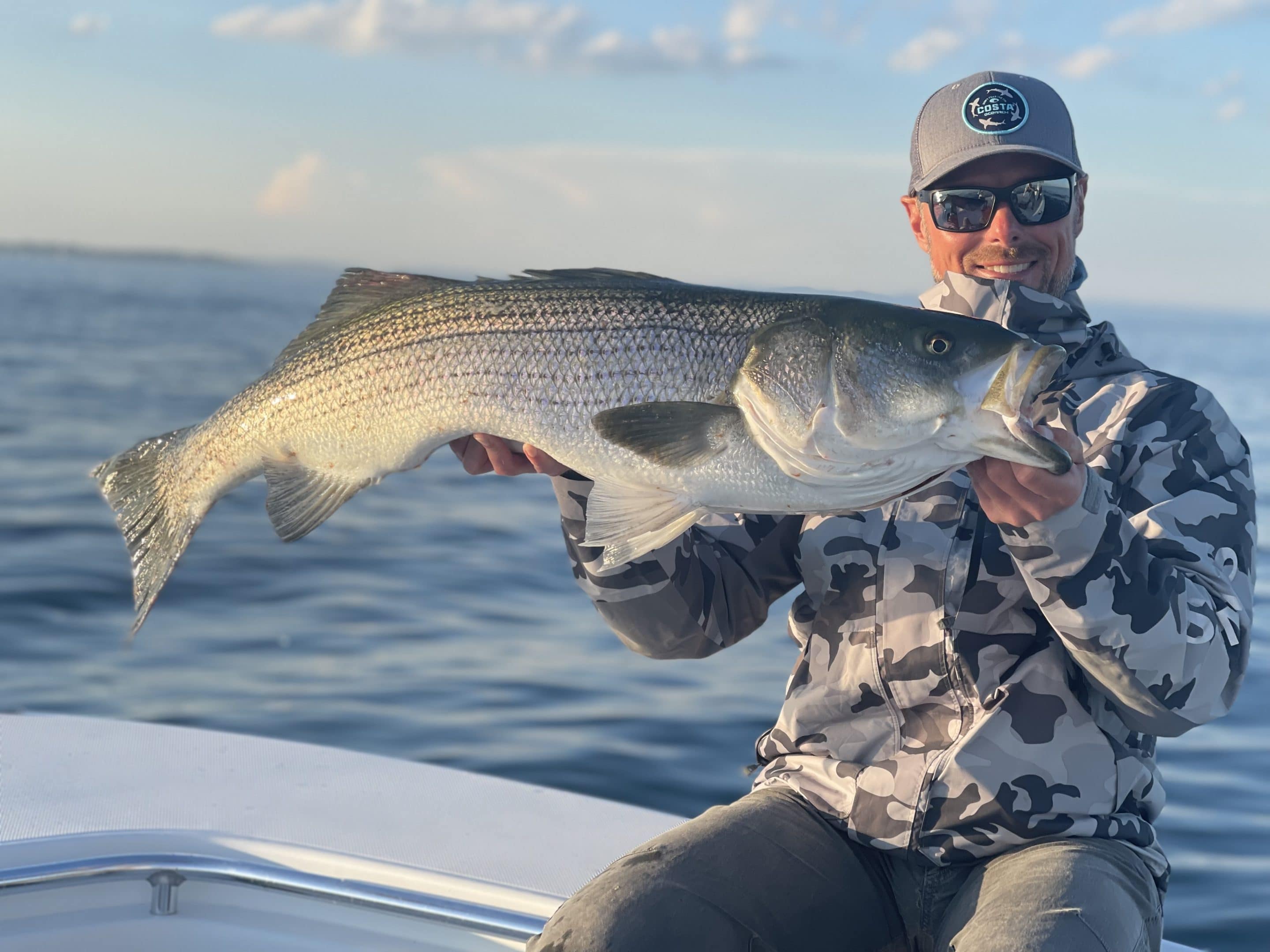 Striped Bass Fish Illustration Walter | Cap