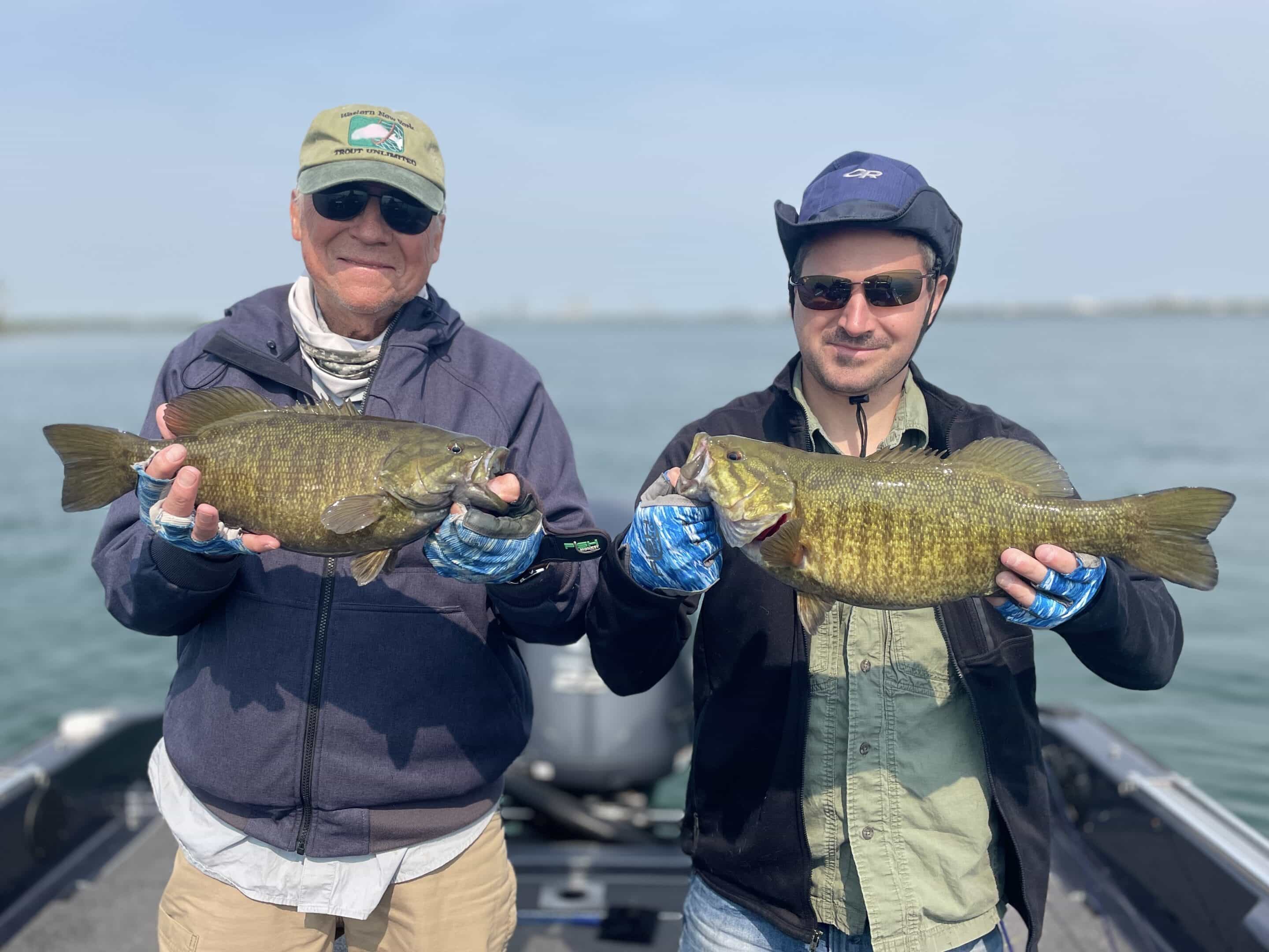 Smallmouth Bass GIANTS are Biting in Buffalo Harbor