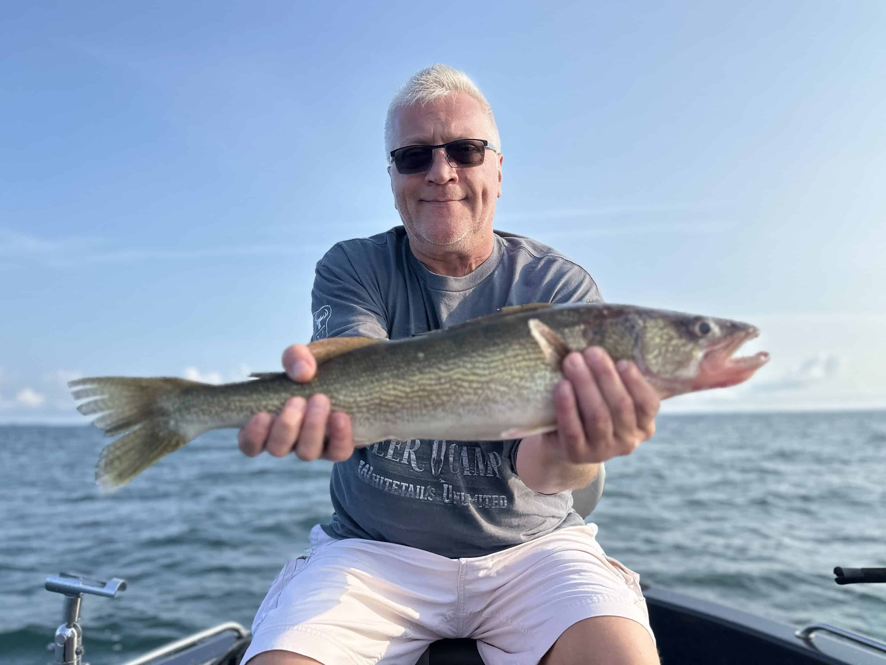 Summer fishing in Buffalo Lake Erie, Lake Ontario, and the Niagara