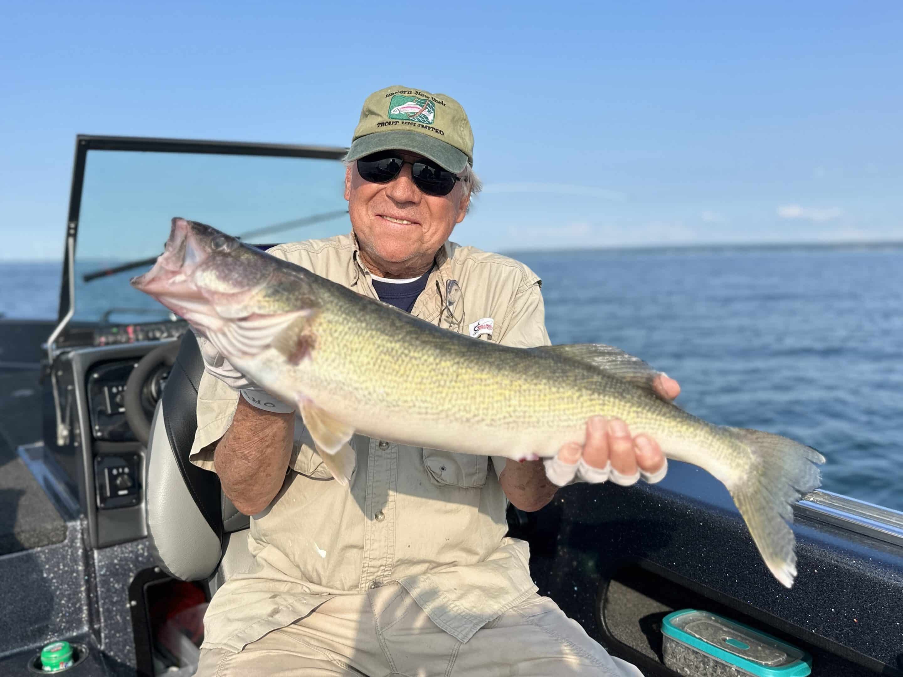 Summer fishing in Buffalo Lake Erie, Lake Ontario, and the Niagara River
